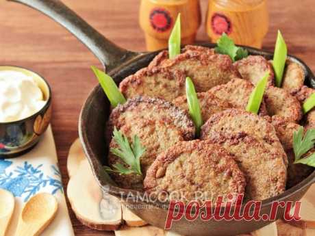 Печеночные оладьи с манкой