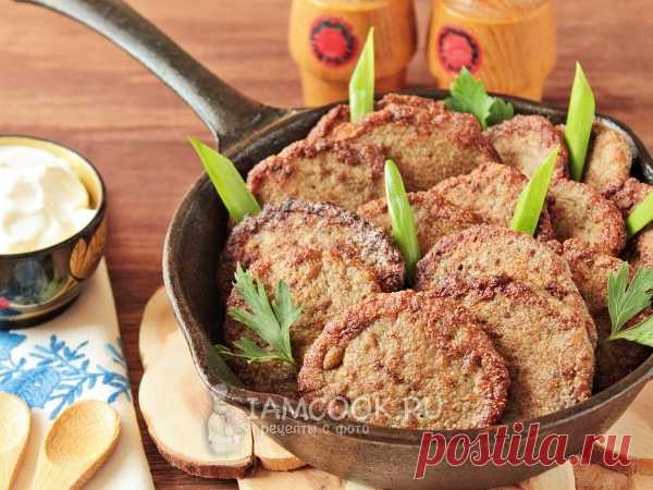 Печеночные оладьи с манкой