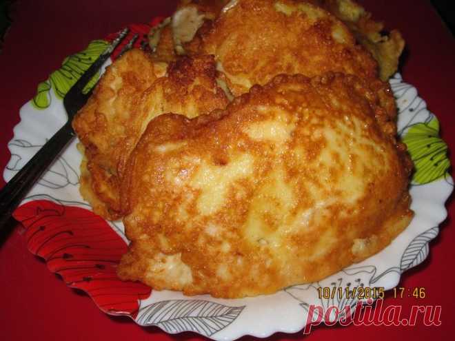 Отбивные в луковом кляре