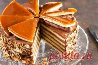 Торт «Добош» Торт Добош, прославленный  своим великолепным вкусом, и необычной,  начинкой. Торт не портится и сохраняет свежесть в течение десяти дней.