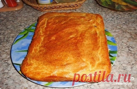 Пирог с рыбными консервами - пошаговый рецепт с фото на Повар.ру