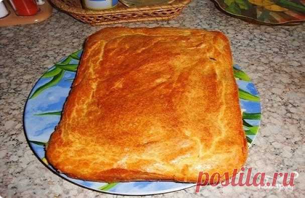 Пирог с рыбными консервами - пошаговый рецепт с фото на Повар.ру