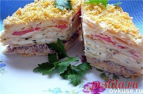 Закуска Наполеон - Простые рецепты Овкусе.ру