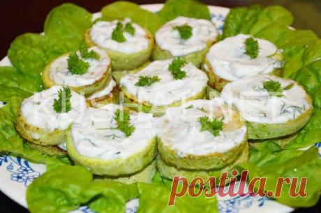 Жареные кабачки с чесноком и майонезом. Пошаговый рецепт с фото - Кушать нет