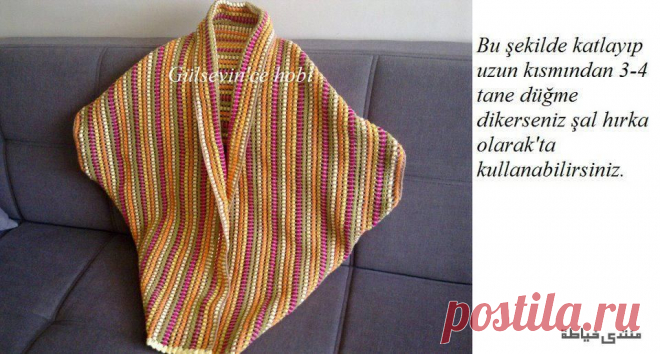 Irish crochet &: Интересный узор крючком