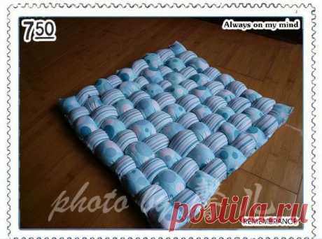 Подушка для стула.МК в картинках