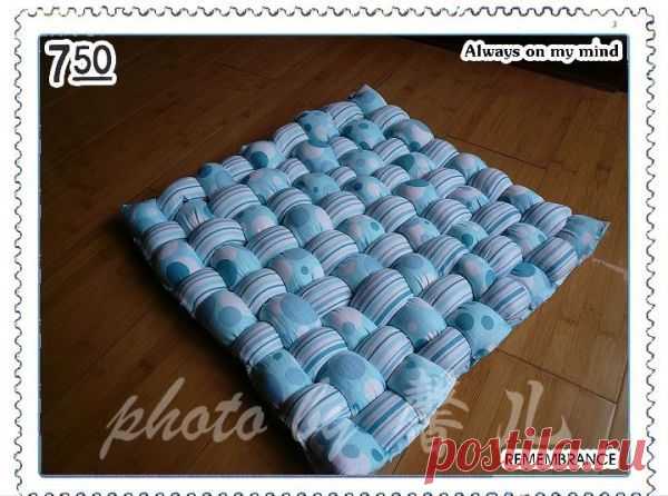 Подушка для стула.МК в картинках