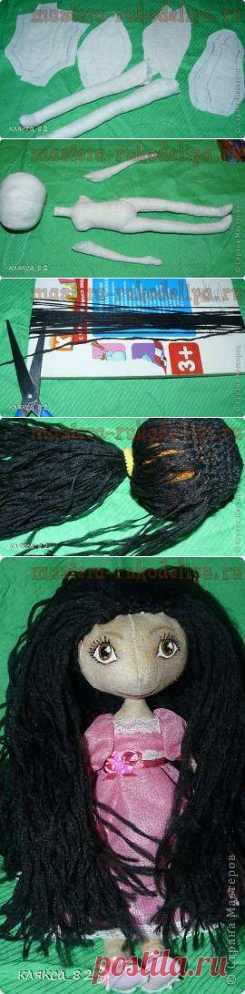 Мастера рукоделия - рукоделие для дома. Бесплатные мастер-классы, фото и видео уроки - Мастер-класс по шитью игрушек: Кукла тыквоголовка с выкройками