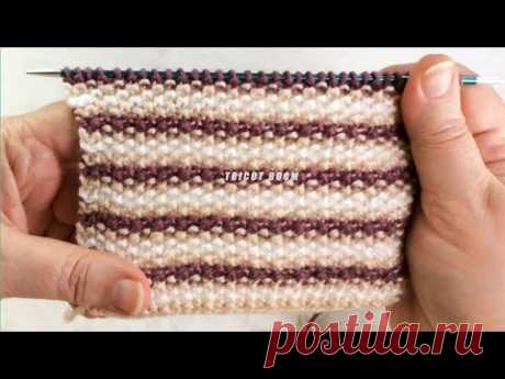 Цветные полоски с мягким переходом. Three colored stripes.