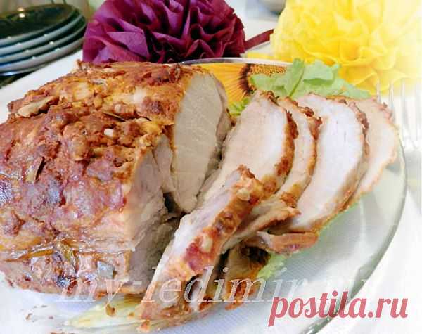 Какая вкусная буженина в мультиварке. Ммм