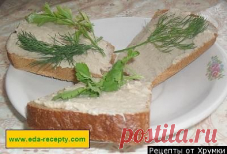 Бутерброд с маслом яйцом и селедкой