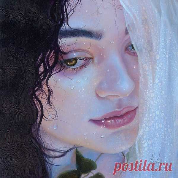 Р.
.О ЖЕНСКОЙ ДУШЕ .....
....................................................................
Елена Вуколова.
.....................................................................
А душа у женщины, как слеза несмелая.
Чуточку упрямая, просто обалденная.
Скромная, наивная и великодушная,
Разуму и сердцу не всегда послушная.

А душа у женщины, словно песня нежная,
То, как речка тихая, то звонкая, мятежная.
Словно окрыленная, руками необъятная,
И себе самою часто не понятная.