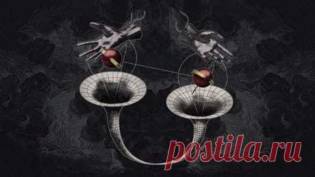 Квантовые частицы могут быть соединены через червоточины пространства-времени  / Интересный космос