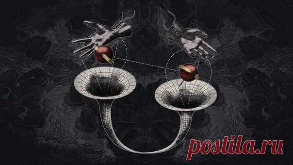 Квантовые частицы могут быть соединены через червоточины пространства-времени  / Интересный космос