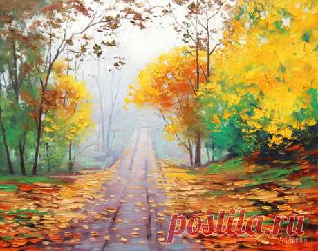 ფონი Art მოღვაწის, Artsaus, Road მეშვეობით Mist - ჩამოტვირთვა wallpaper უფასოდ.მხოლოდ საუკეთესო, ახალი, ფართოფორმატიანი ფონი თქვენი desktop, ტელეფონი, ტაბლეტი