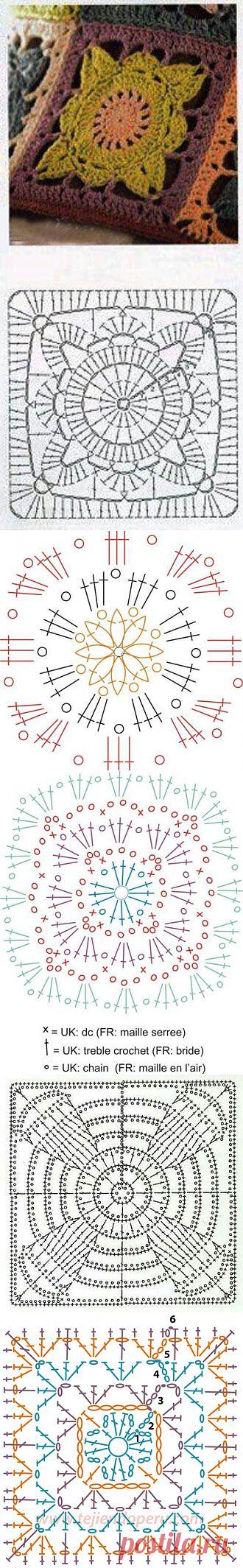 БАБУШКИН КВАДРАТ.МОТИВЫ.