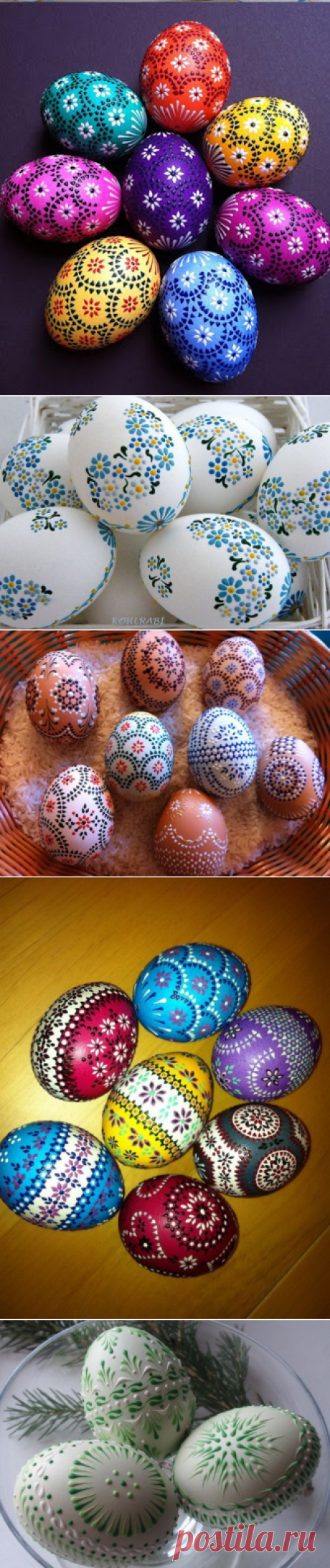 РАСПИСНЫЕ ПАСХАЛЬНЫЕ ЯЙЦА
