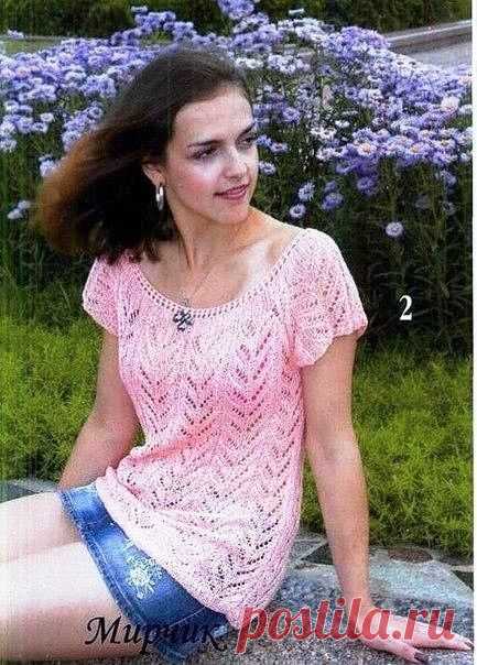 Нежный пуловер с рукавом реглан