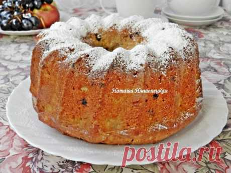 Яблочный кекс с шоколадными каплями | Кулинарные Рецепты