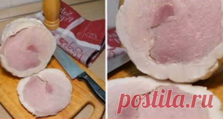 Домашняя ветчина, лучше магазинной Приготовить такую вкуснятину совсем не сложно!