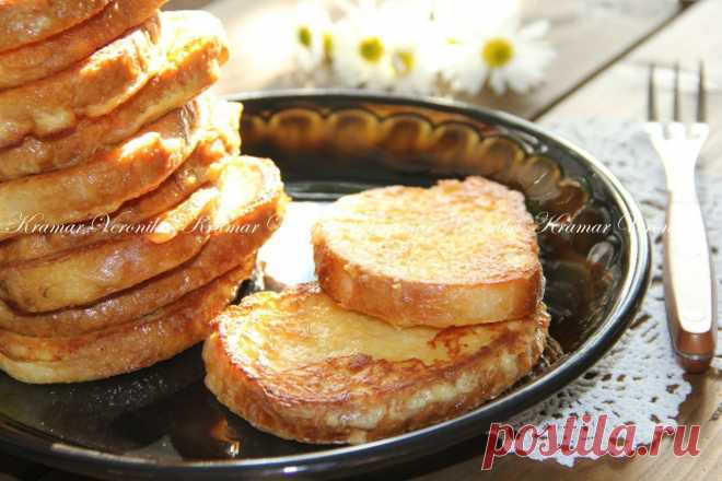 Сырные гренки