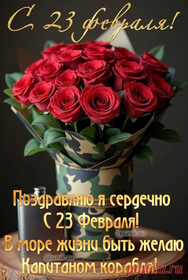 Поздравляю с 23 февраля
