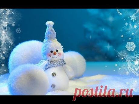 Шар со снегом своими руками. - YouTube