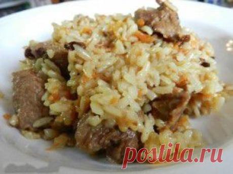 Плов с говядиной