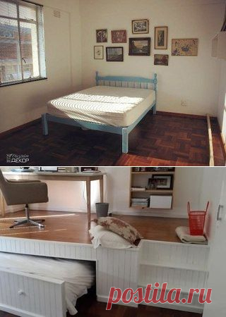 как увеличить пространство комнаты