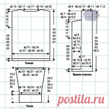 Вяжем стильный жакет для девочки