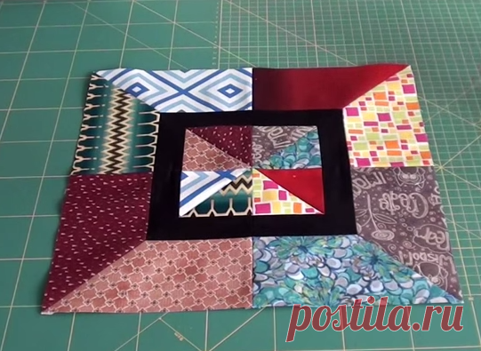 Немного о пэчворке, квилтинге и жизни Poco sobre patchwork, quilting y la vida: Мастер-класс №1. Блок 