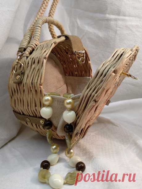 Сумка округлой формы 20*10