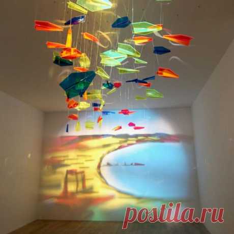 Художник Рашад Алакбаров создает невероятные картины, используя игру света и тени