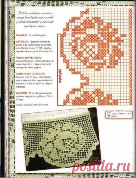 crochet - filet edgings - barrados / bicos filet - Raissa Tavares - Веб-альбомы Picasa
