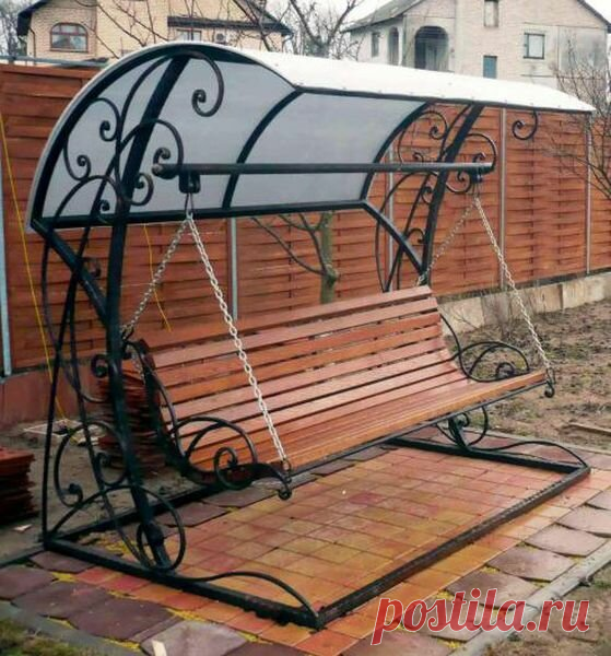 10 шикарных скамеек для комфорта и красоты в вашем дворе