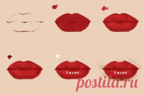 Lips Steps by Selenada on DeviantArt