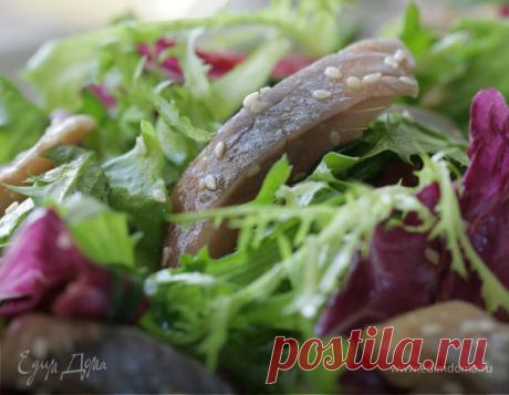 Салат с сельдью по-восточному (мисо-паста, мирин, соевый соус, горчица, васаби, рисовый уксус) Видеорецепт приготовления сельди под шубой от портала Едим Дома | Официальный сайт кулинарных рецептов Юлии Высоцкой