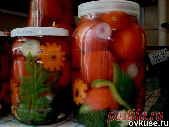 Помидоры маринованные вкусные - Простые рецепты Овкусе.ру