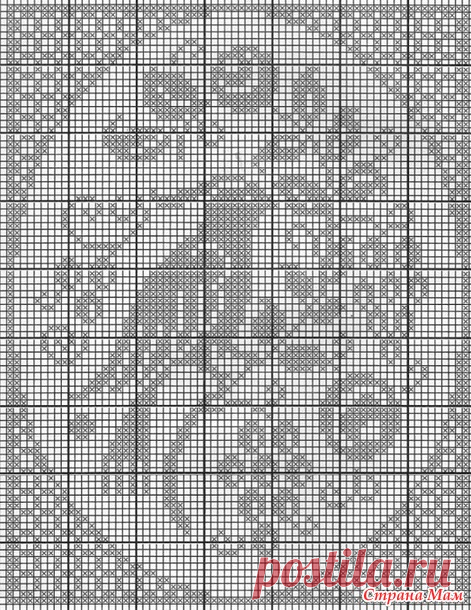 Туника в стиле бохо крючком. Туника филейным узором схема | Handmade24