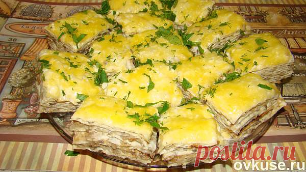 Закусочный торт - Простые рецепты Овкусе.ру