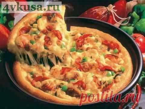 Пицца на сковороде за 10 минут | 4vkusa.ru