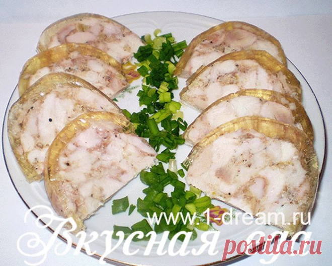 КУРИНЫЙ РУЛЕТ С ЧЕСНОКОМ