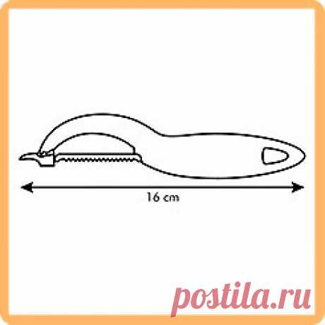 Овощечистка с зубчатым лезвием PRESTO Expert