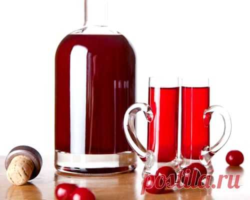 Наливка из вишни в домашних условиях пошаговй рецепт приготовления