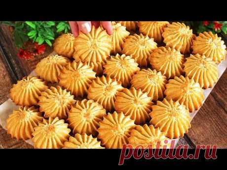 За минуты к чаю! Самый простой рецепт печенья! Вкуснее, чем в магазине!