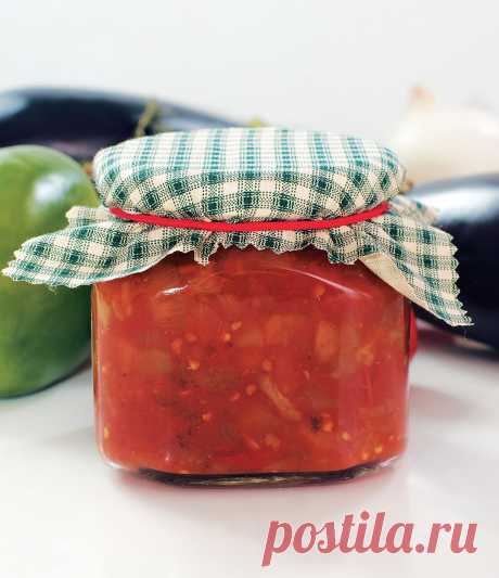 Печеные баклажаны на зиму с перцем.