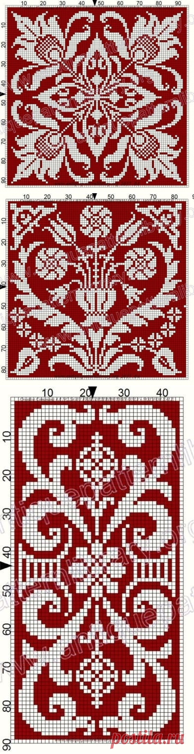 Схемы вышивки орнаментов — DIYIdeas