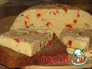 Домашний твердый  с перчиком и укропом - кулинарный рецепт