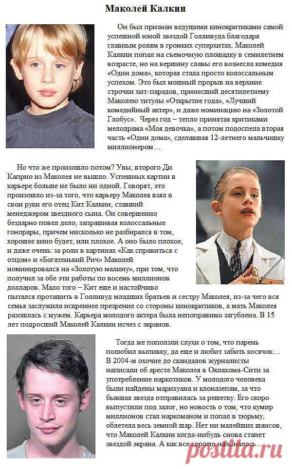 Чем занимаются в наши дни забытые юные актеры (12 фото) » Триникси