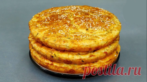 Никто не верит, что я готовлю их так просто! Теста руками не касаюсь. Потрясающе вкусные ЛЕПЕШКИ